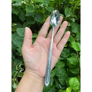 Thìa cafe inox cán dài chống gỉ sáng bóng Cao Cấp Cầm Chắc Tay Bền Đẹp