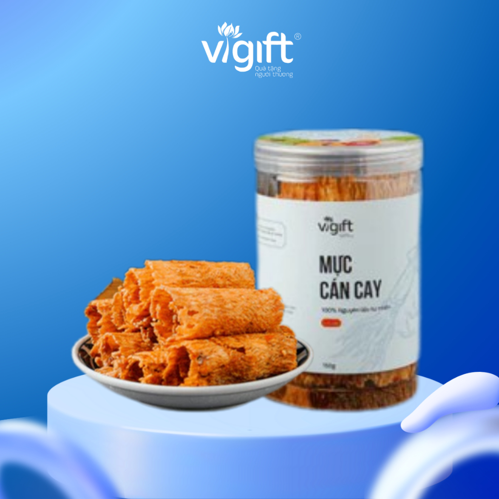 Mực Cán Cay Vigift Đặc Sản Đà Nẵng Làm Quà_Ngọt Mềm Từng Thớ Thịt ...