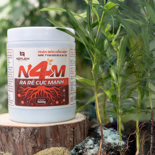 Phân Bón Siêu Kích Ra Rễ Cực Mạnh N4M Farmix - ra rễ, đâm chồi, ngâm hạt, chiết cành (100gr/500gram)