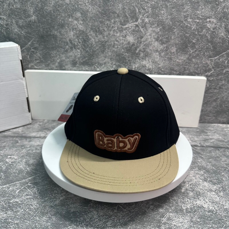 MŨ HIPHOP CHO BÉ TỪ 2-6 TUỔI/NÓN SNACKPACK PHỐI KẾT KEM HOẠ TIẾT THÊU BABY  CỰC DỂ THƯƠNG