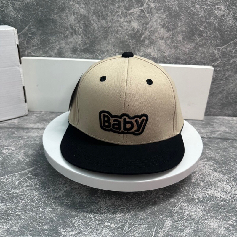 MŨ HIPHOP CHO BÉ TỪ 2-6 TUỔI/NÓN SNACKPACK PHỐI KẾT KEM HOẠ TIẾT THÊU BABY  CỰC DỂ THƯƠNG