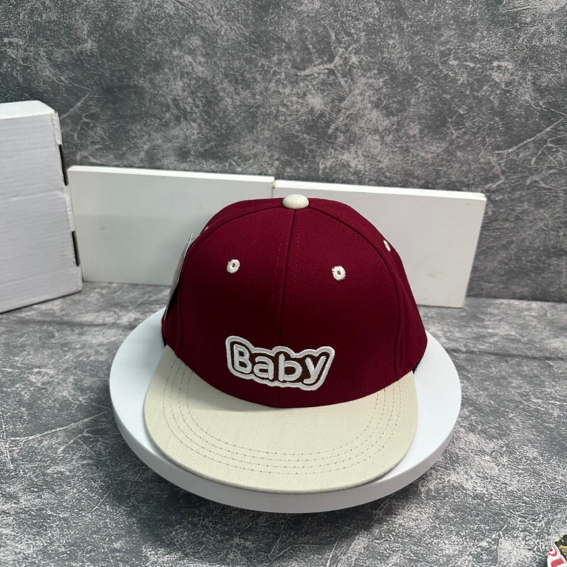 MŨ HIPHOP CHO BÉ TỪ 2-6 TUỔI/NÓN SNACKPACK PHỐI KẾT KEM HOẠ TIẾT THÊU BABY  CỰC DỂ THƯƠNG