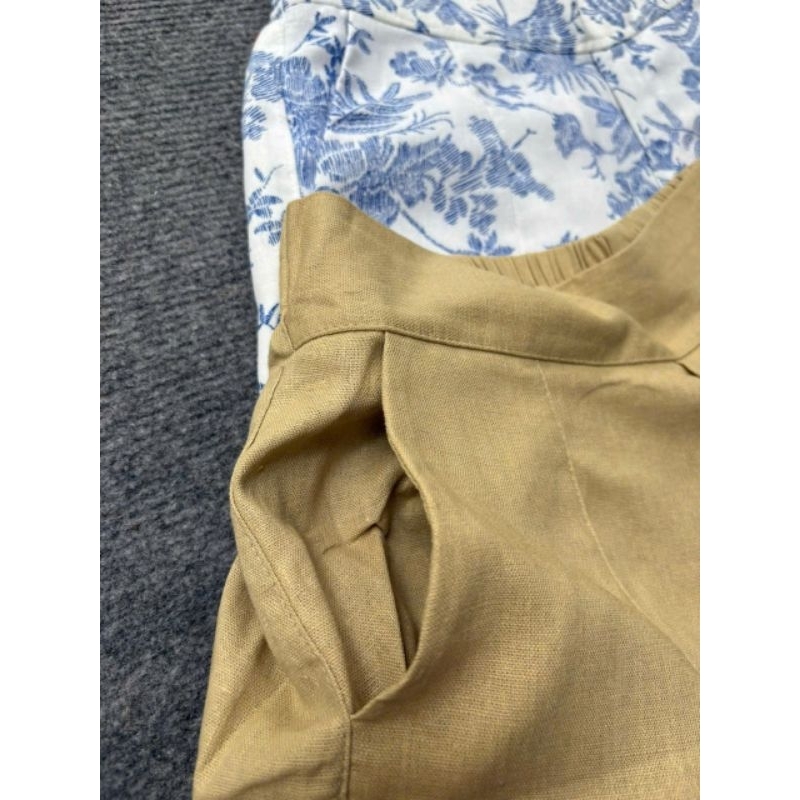 (BomoHouse) Quần short linen nữ bigsize - dư xịn