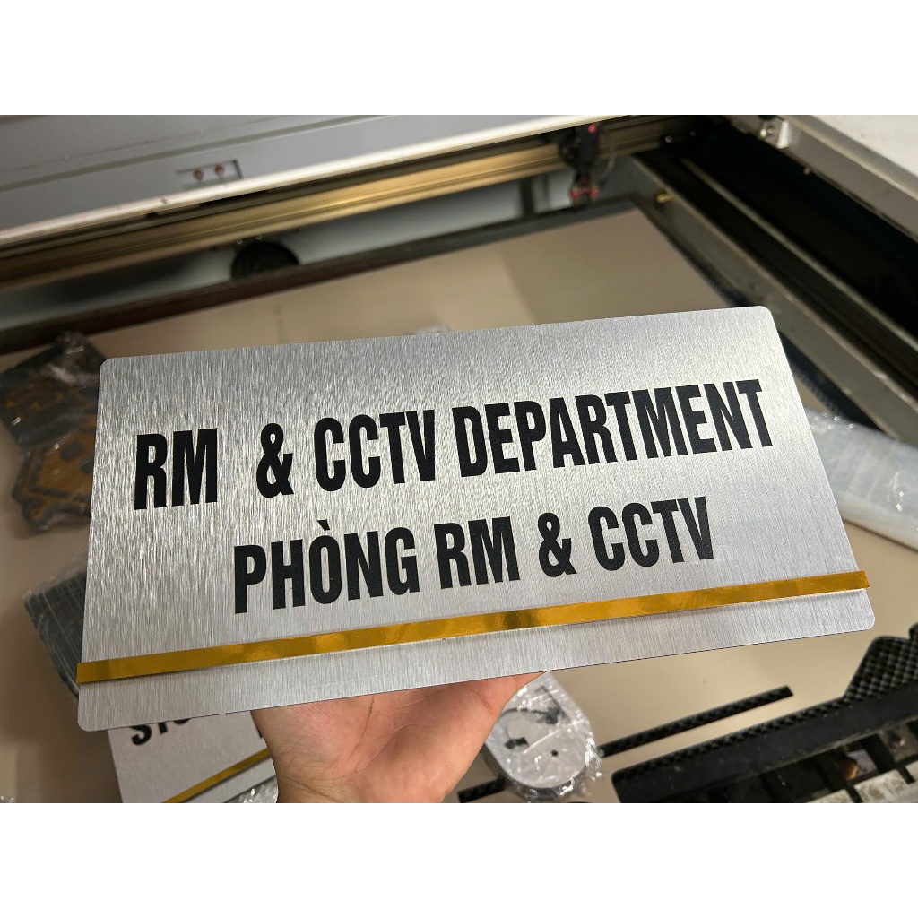 Biển Cao CẤP phòng ban, biển giám đốc, phòng hành chính, kế toán, thiết kế theo yêu cầu