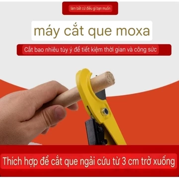 Kéo Cắt Ngải Đoạn Thép Cường Lực Không Gỉ Cao Cấp (Kềm Cắt Nhang Ngải Cứu, cắt nhựa, ống nước...Đường Kính 3cm