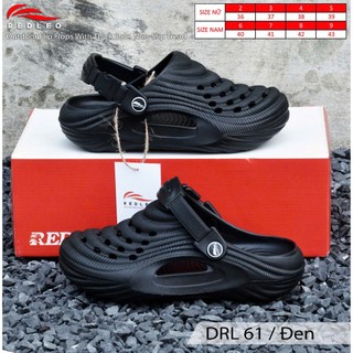 (CHÍNH HÃNG) (Đặt tăng 1 size) Dép sục nam nữ REDLEO_DRL_61 đúc cao su EVA nguyên khối, êm mềm nhẹ bền, không thấm nước