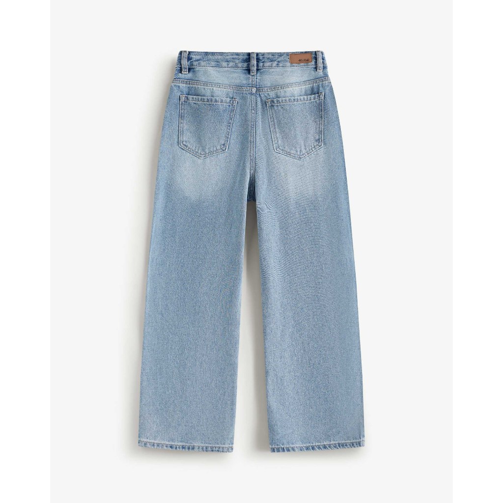 Ảnh Quần Jeans Nữ Ống Suông Form Straight Cropped - Routine 10S25DPAW010 1