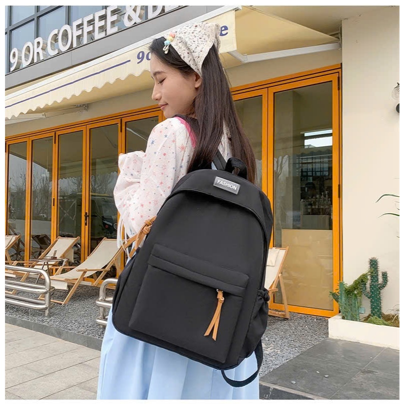 Balo ulzzang, cặp sách đi học nam nữ, balo đựng laptop, sách vở học sinh, sinh viên chống thấm nước cao cấp