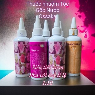 Tinh Chất Nhuộm Tóc Sakura Công Nghệ Nhật Bản 120ml