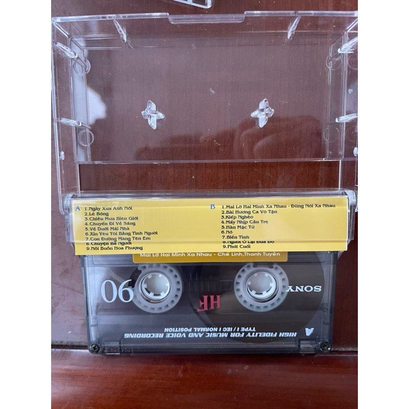 Băng Cassette Chế Linh, Thanh Tuyền - Mai Lỡ Hai Mình Xa Nhau