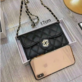 Túi ví nữ đeo chéo đeo vai 3 ngăn tiện lợi chất da mền mã 241