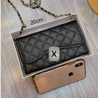 Túi ví nữ đeo chéo đeo vai 3 ngăn tiện lợi chất da mền mã 241