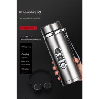 Bình nước giữ nhiệt 1000ml HICHIBI bình giữ nhiệt inox 304 lạnh 18 giờ, giữ nóng 10 giờ có dây treo và khay lọc trà inox