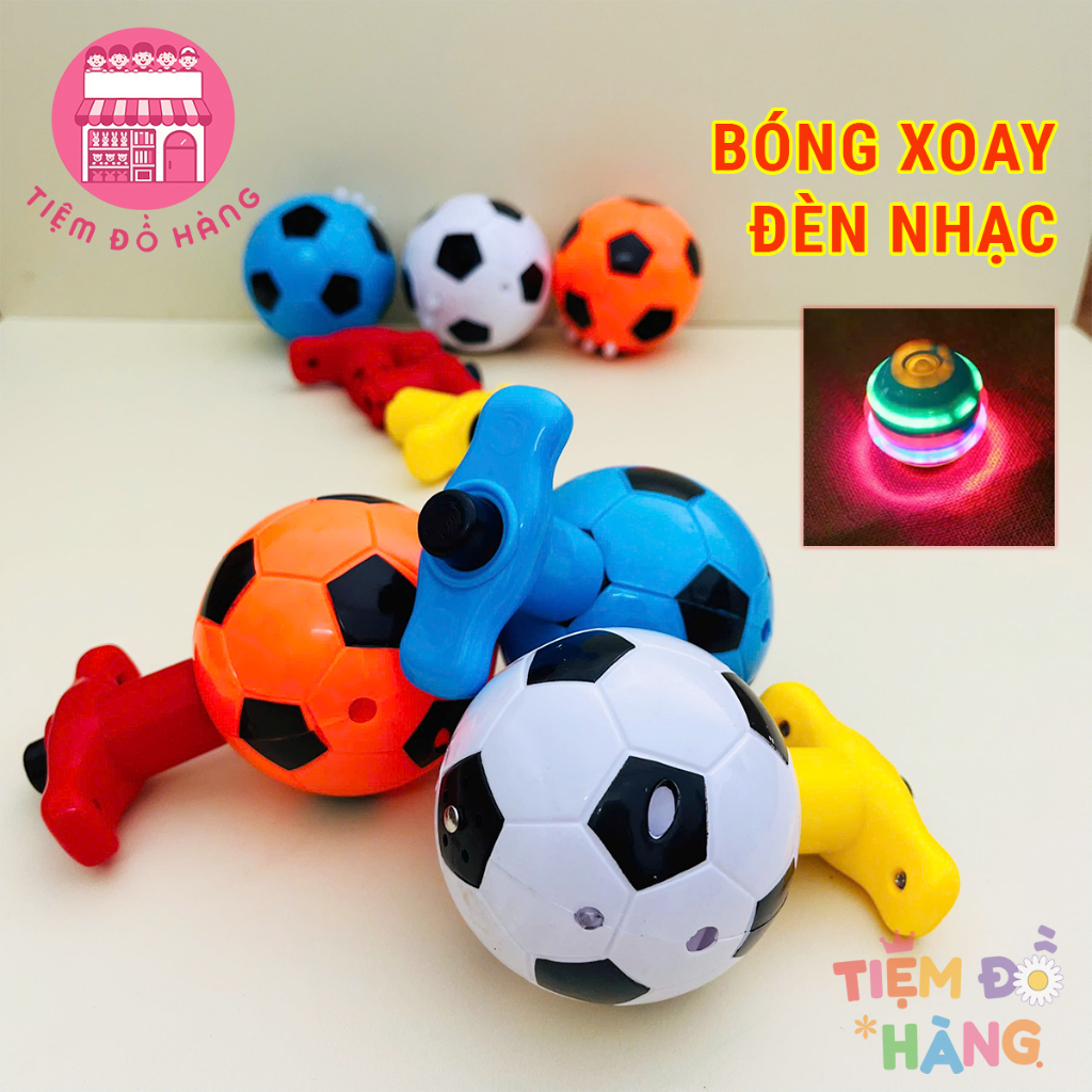 Đồ Chơi Cù Quay Phát Nhạc, Đèn Hình Qủa Bóng