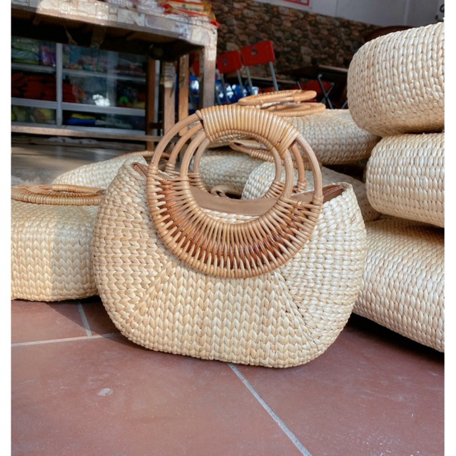 [ Kho sỉ ] Túi lục bình hanmade chụp ảnh áo dài, chụp ảnh thời trang , đi biển đi chơi đi du lịch