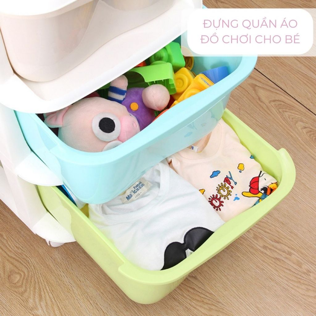 Tủ Đựng Quần Áo 5 Ngăn 5 Màu Bền Đẹp (mã gl9096)