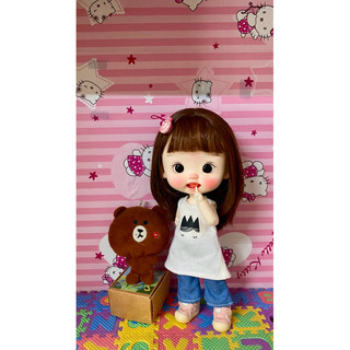 Set 2 món áo hình ngẫu nhiên quần jean dài size dian mập,cừu bé,6nhỏ,cá lớn