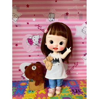 Set 2 món áo hình ngẫu nhiên quần jean dài size dian mập,cừu bé,6nhỏ,cá lớn