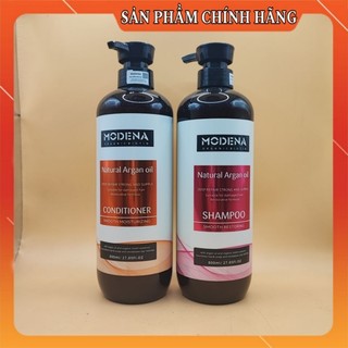 (Hàng Loại 1) Cặp dầu gội MODENA 800ml siêu thơm mượt