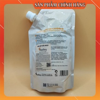 [Hàng Chuẩn] Dầu hấp ủ tóc RADLEY 500ml Phục Hồi Ngăn Tóc Gãy Rụng , Siêu Mềm Mượt Tóc