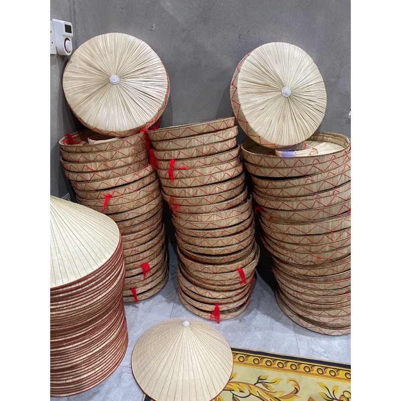 ( Hỏa Tốc Hà Nội - Ship Tỉnh)Nón quai thao 48cm, Nón lá trang trí , Nón người lớn đội đẹp , Nón cho bé đội chụp ảnh