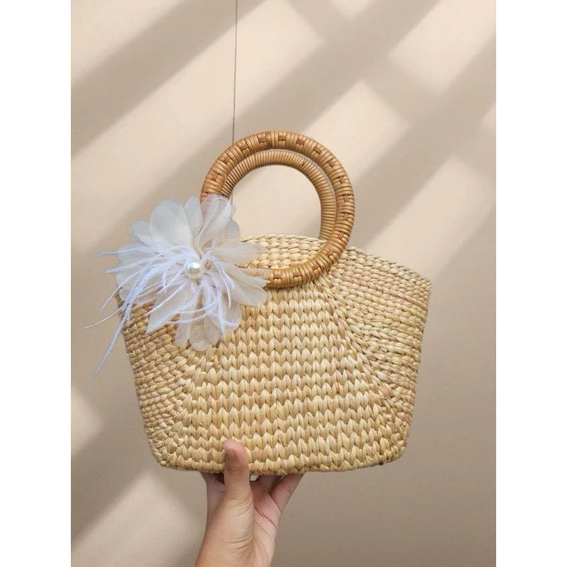 [ Kho sỉ ] Túi lục bình hanmade chụp ảnh áo dài, chụp ảnh thời trang , đi biển đi chơi đi du lịch