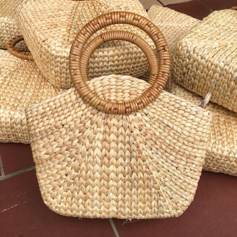 [ Kho sỉ ] Túi lục bình hanmade chụp ảnh áo dài, chụp ảnh thời trang , đi biển đi chơi đi du lịch