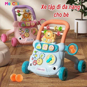 Xe Tập Đi Đa Năng Cho Bé Dụng Cụ Tập Đi Chống Lật Chống Trượt, Xe Tập Đi Chống Vòng Kiềng Trẻ Em