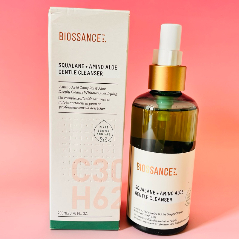 Sa ra mt Biossance SQUALANE + AMINO ALOE GENTLE CLEANSER | Shopee Vit  Nam