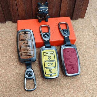 Bọc chìa khóa VF5,ốp chìa khóa VF5,ốp chìa khóa VF5,Bao da chìa khóa Vifast VF5,Bọc chìa khóa Vinfast VF5 (VF5)