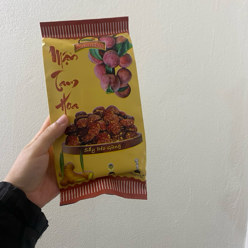 Mận Tam Hoa Sấy Dẻo có hạt [gói 200g] đặc sản Mộc Châu -HTX 19/5