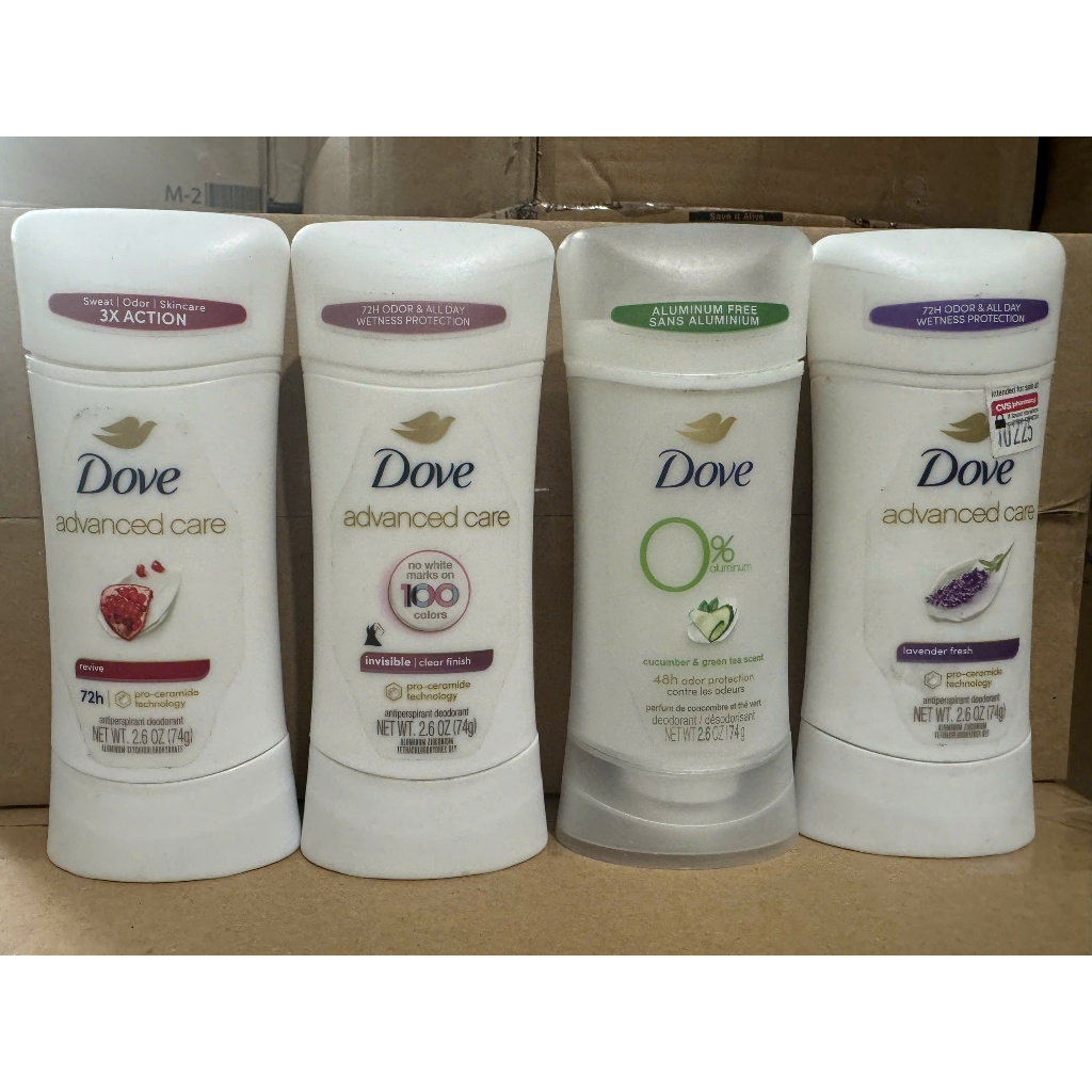 Sáp khử mùi Dove USA khô thoáng suốt 24H