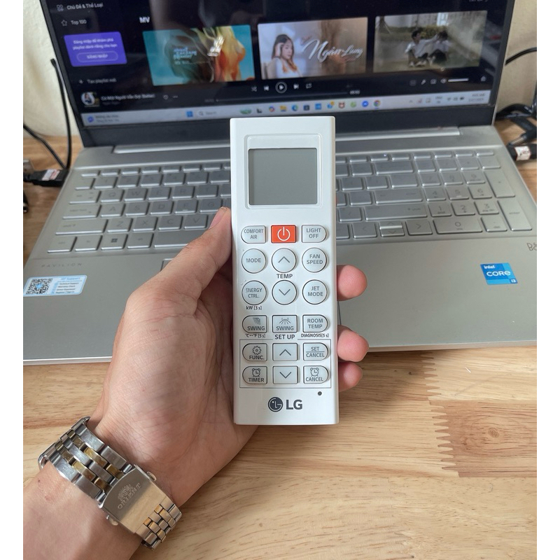 Remote điều khiển điều hoà máy lạnh LG hàng Zin theo máy chính hãng ...