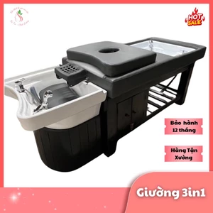 Giường Gội Đầu 3in1 Đa Năng Có Bồn Massage – Tiện Lợi Cho Spa, Salon, Thẩm Mỹ Viện