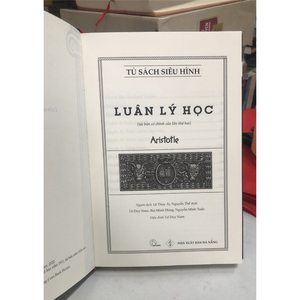 Ảnh Sách - Luân Lý Học - Tác phẩm triết học kinh điển(Tái bản 2022) 1