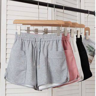 Quần đùi Bigsize nữ lưng chun giá rẻ có dây cột form rộng  co giãn thoải mái thấm hút mồ hôi mềm mát- Q13