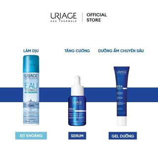 Combo 2 kem làm dịu và phục hồi da tổn thương hằng ngày URIAGE BARIÉDERM-CICA DAILY GEL-CREAM 40ml