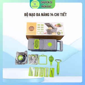 Bộ Nạo Đa Năng 14 Chi Tiết Nhiều Chức Năng, Tiện Ích Với Mọi Thực Phẩm