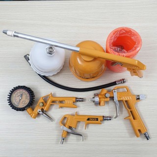 INGCO Bộ 5 công cụ dùng khí AKT0051-3 <HÀNG CHÍNH HÃNG>
