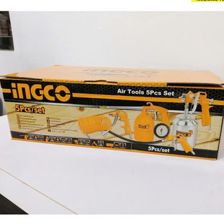 INGCO Bộ 5 công cụ dùng khí AKT0051-3 <HÀNG CHÍNH HÃNG>
