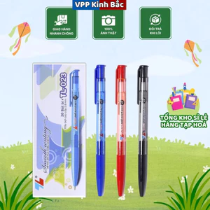 Bút Bi Thiên Long TL-023 Chính Hãng – Mực Ra Đều, Viết Êm, Giá Rẻ