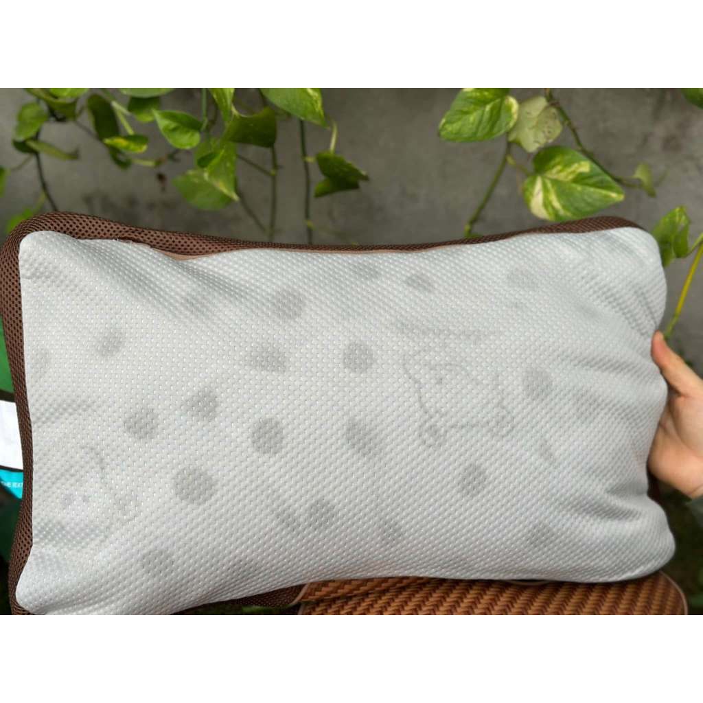 GỐI MÂY SIÊU MÁT KÈM RUỘT GỐI THOÁNG KHÍ, MÁT LẠNH