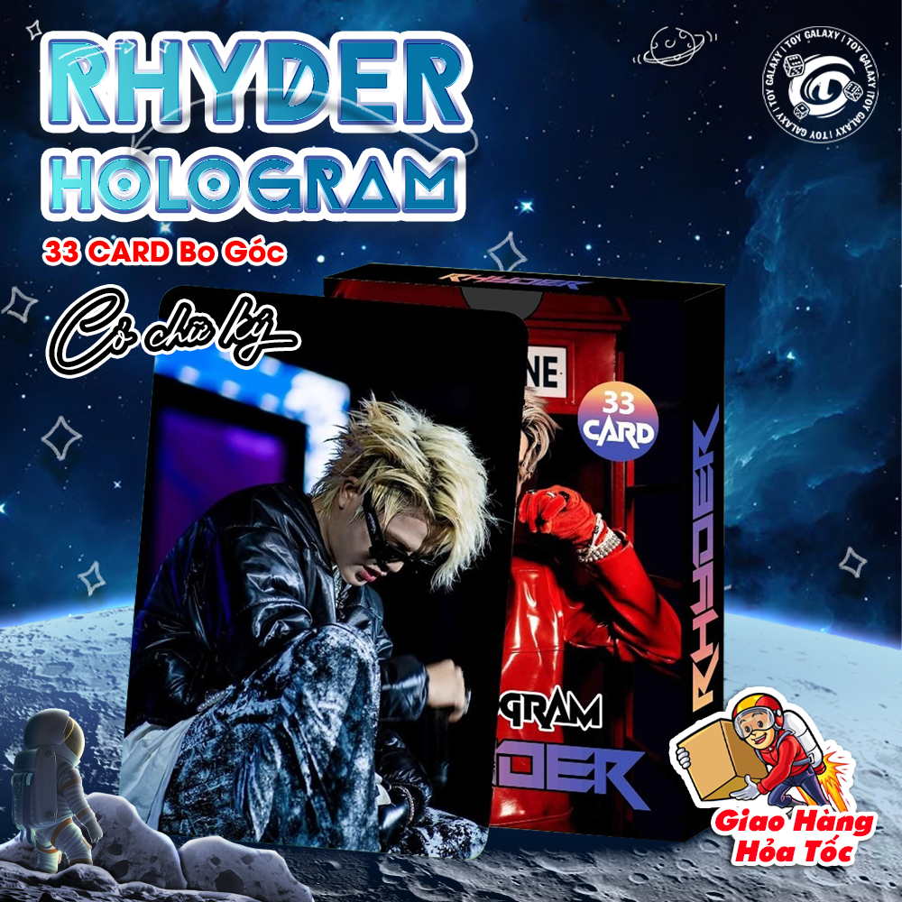 Combo Hộp 33 Lá Hologram RHYDER - Bo Góc 2 Mặt (Có Chữ Ký) | Shopee ...