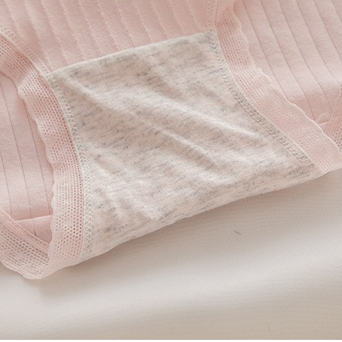 Quần lót nữ cotton ren viền kháng khuẩn khử mùi cạp vừa ôm dáng in hình cute dễ thương Lanixa LY11