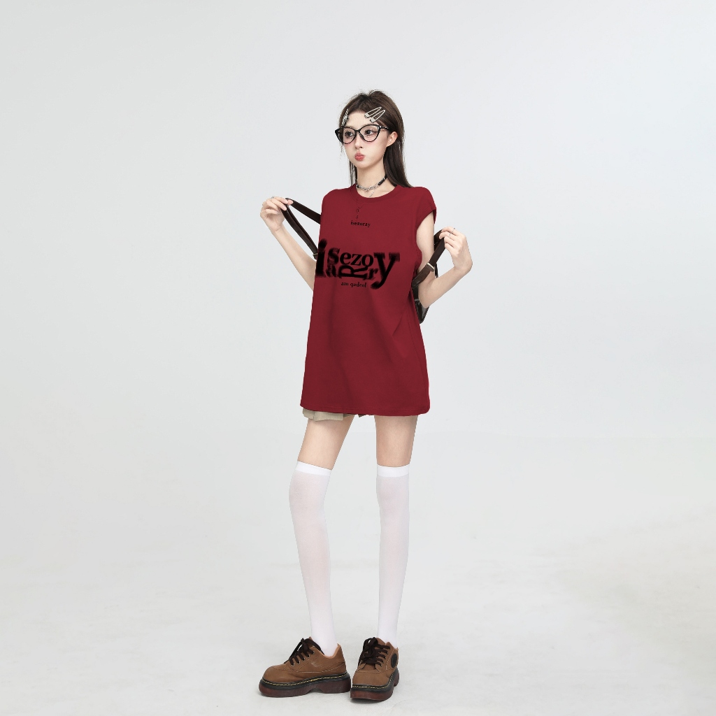 Áo Tank Top Nam Nữ RedLabel In Họa Tiết, Áo Ba Lỗ Sát Nách Nam Nữ Cotton Cá Tính TT61