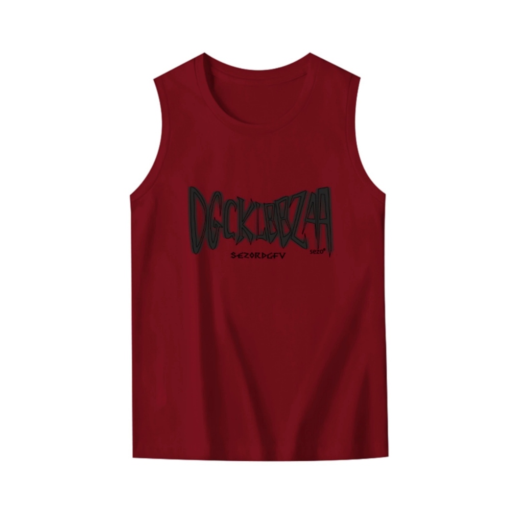 Áo Tank Top Nam Nữ RedLabel In Họa Tiết DGC Áo Ba Lỗ Sát Nách Nam Nữ Cotton Cá Tính TT62
