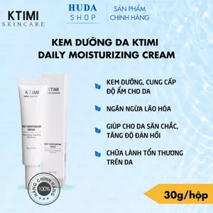 Kem dưỡng da cấp ẩm phục hồi da KTIMI Daily Moisturizing Cream 30g