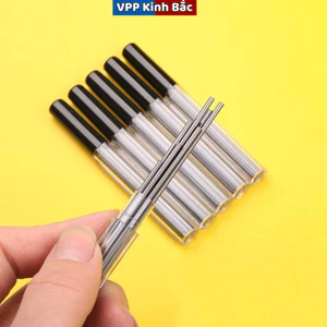Hộp Ruột 8 Ngòi Chì Thay Thế Ngòi 2.0mm Cho Bút Chì 2B, Bút Chì Bấm Cá Heo 2B