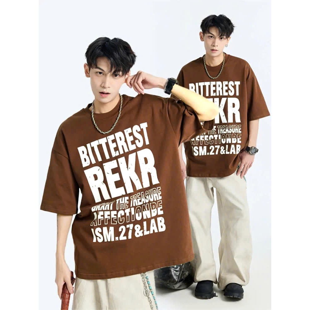 Áo thun Stee Cổ tròn BITTEREST Localbrand ICVCVNI Unisex Menwear Cotton