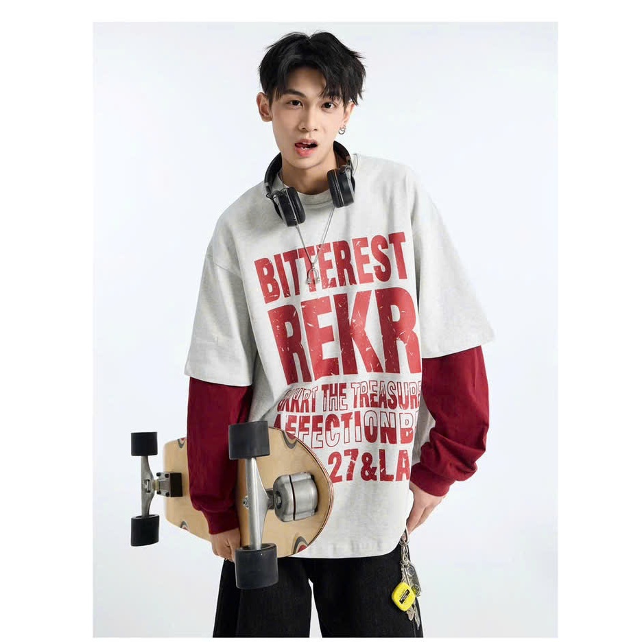 Áo thun Stee Cổ tròn BITTEREST Localbrand ICVCVNI Unisex Menwear Cotton